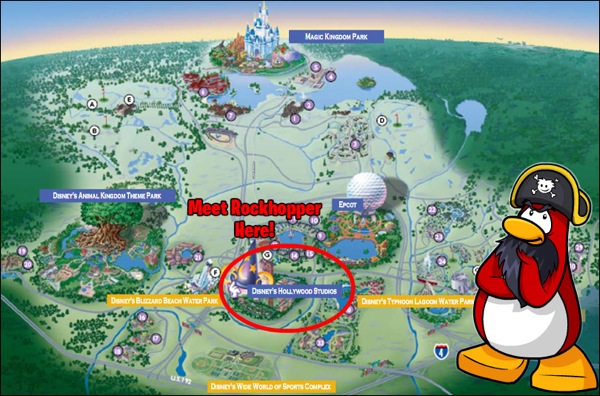 Walt Disney World Map RH. Do you see the map up there?