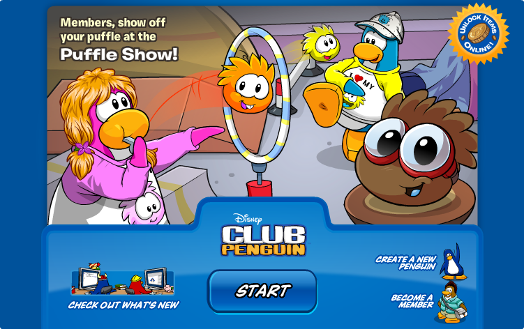 funny talent show ideas. “Members, show off your puffle